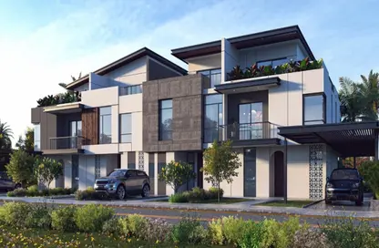 Twin House - 3 Bedrooms - 3 Bathrooms for sale in Green Belt - 6 October City - Giza