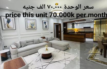 Apartment - 2 Bedrooms - 2 Bathrooms for rent in Lake View Residence - 5th Settlement Compounds - The 5th Settlement - New Cairo City - Cairo