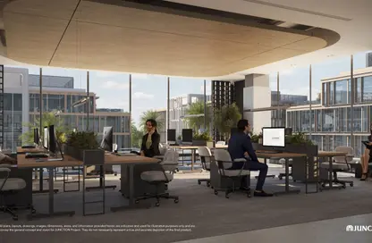 Office Space - Studio - 1 Bathroom for sale in Junction - Al Wahat Road - 6 October City - Giza