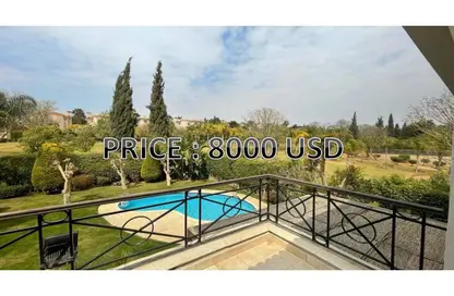 Villa - 5 Bedrooms - 5 Bathrooms for rent in Katameya Heights - El Katameya Compounds - El Katameya - New Cairo City - Cairo