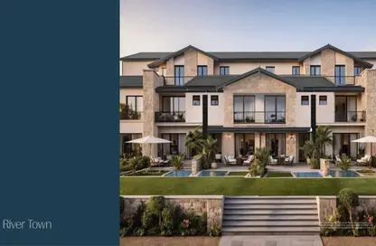 تاون هاوس - 3 غرف نوم - 4 حمامات للبيع في جريان - مدينة زايد الجديدة - الشيخ زايد - الجيزة