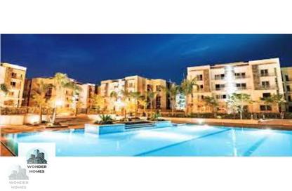 Apartment - 2 Bedrooms - 2 Bathrooms for sale in Galleria Moon Valley - South Investors Area - New Cairo City - Cairo
