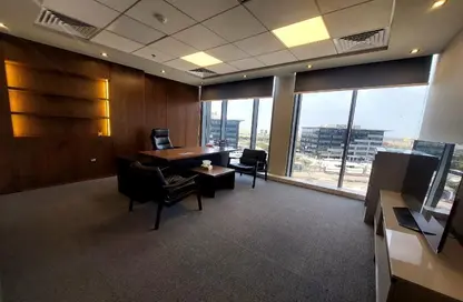 Office Space - Studio - 1 Bathroom for rent in Cairo Festival City - North Investors Area - New Cairo City - Cairo