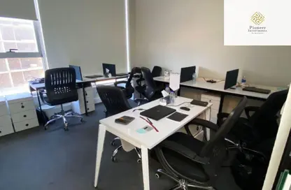 Office Space - Studio - 2 Bathrooms for rent in American University Housing District - 5th Settlement Compounds - The 5th Settlement - New Cairo City - Cairo