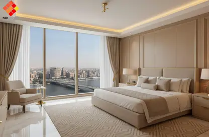 Apartment - 4 Bedrooms - 6 Bathrooms for sale in Mohamed Abdel Wahab St. - Zamalek - Cairo