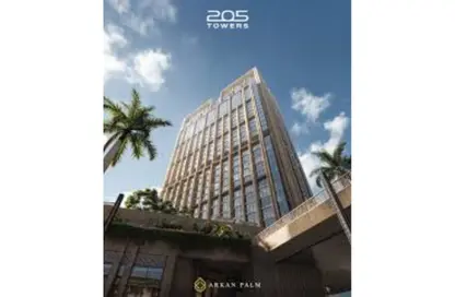 Office Space - Studio - 1 Bathroom for sale in Arkan Palm 205 - Sheikh Zayed Compounds - Sheikh Zayed City - Giza