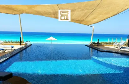 Villa - 7+ Bedrooms - 7+ Bathrooms for rent in Marassi - Sidi Abdel Rahman - North Coast