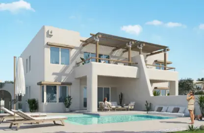 Chalet - 2 Bedrooms - 2 Bathrooms for sale in Hacienda Waters - Qesm Ad Dabaah - North Coast