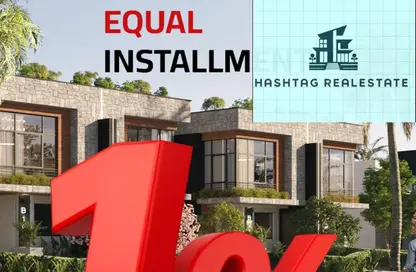 شقة - 2 غرف نوم - 2 حمامات للبيع في كايت ريزيدنس - كمبوندات 6 أكتوبر - مدينة 6 أكتوبر - الجيزة