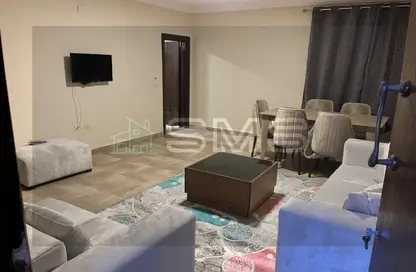 Apartment - 1 Bedroom - 1 Bathroom for rent in Amr Ibn Al Aas St. - Area E - Ganoob El Acadimia - New Cairo City - Cairo