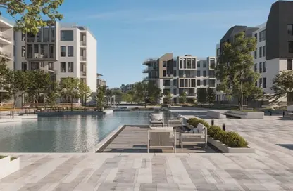 Apartment - 2 Bedrooms - 2 Bathrooms for sale in Rivers - New Zayed City - Sheikh Zayed City - Giza