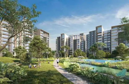 Apartment - 2 Bedrooms - 2 Bathrooms for sale in Park Side Residence - Zed Towers - Sheikh Zayed Compounds - Sheikh Zayed City - Giza