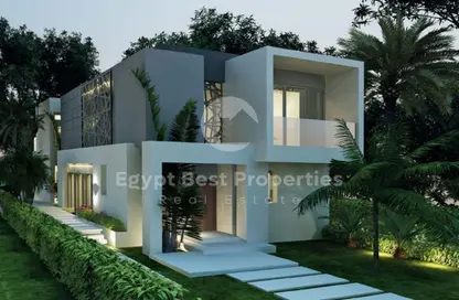 فيلا - 4 غرف نوم - 4 حمامات للبيع في أو ويست - كمبوندات 6 أكتوبر - مدينة 6 أكتوبر - الجيزة