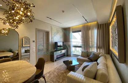 Apartment - 1 Bedroom - 2 Bathrooms for rent in Aljazi Marriott Residences - Mohamed Naguib Axis - North Investors Area - New Cairo City - Cairo