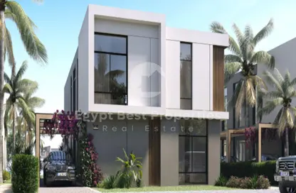 Chalet - 2 Bedrooms - 2 Bathrooms for sale in Azha North - Ras Al Hekma - North Coast