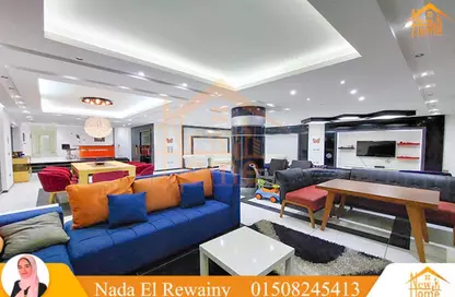 Apartment - 3 Bedrooms - 4 Bathrooms for rent in Badr Al Deen St. - Saba Basha - Hay Sharq - Alexandria
