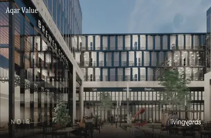 Office Space - Studio - 1 Bathroom for sale in Noir - North Teseen St. - The 5th Settlement - New Cairo City - Cairo