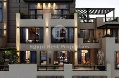 Chalet - 2 Bedrooms - 2 Bathrooms for sale in O West - 6 October Compounds - 6 October City - Giza
