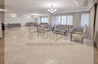 Apartment - 4 Bedrooms - 3 Bathrooms for rent in Sarayat Al Maadi - Hay El Maadi - Cairo