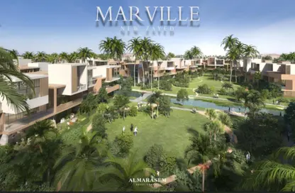 Apartment - 1 Bedroom - 1 Bathroom for sale in MarVille New Zayed - New Zayed City - Sheikh Zayed City - Giza