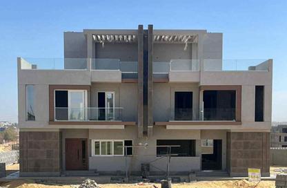 Twin House - 3 Bedrooms - 3 Bathrooms for sale in Zayed Dunes - 6th District - Sheikh Zayed City - Giza