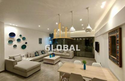 Apartment - 2 Bedrooms - 2 Bathrooms for rent in Lake View Residence - 5th Settlement Compounds - The 5th Settlement - New Cairo City - Cairo