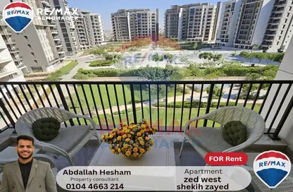 شقة - 2 غرف نوم - 3 حمامات للايجار في أبراج زيد - كمبوندات الشيخ زايد - الشيخ زايد - الجيزة