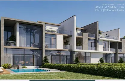 Townhouse - 4 Bedrooms - 4 Bathrooms for sale in Zed East - 5th Settlement Compounds - The 5th Settlement - New Cairo City - Cairo