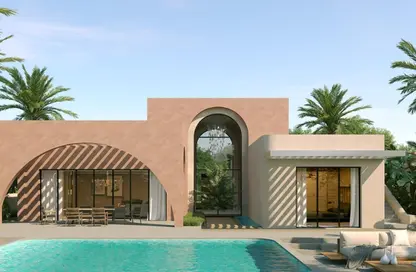 منزل مزدوج - 4 غرف نوم - 4 حمامات للبيع في أوجامي - راس الحكمة - الساحل الشمالي