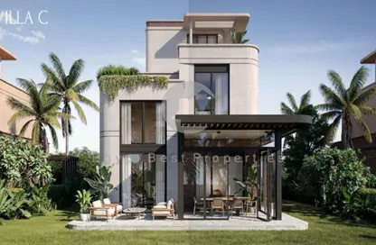 Villa - 3 Bedrooms - 4 Bathrooms for sale in Crescent Walk - 5th Settlement Compounds - The 5th Settlement - New Cairo City - Cairo