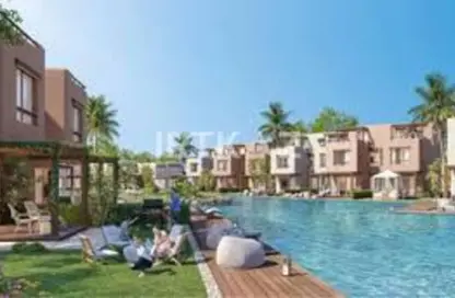Chalet - 2 Bedrooms - 2 Bathrooms for sale in Hacienda West - Ras Al Hekma - North Coast