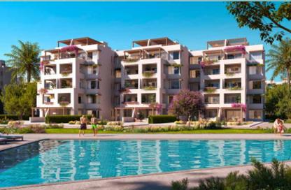 Chalet - 2 Bedrooms - 2 Bathrooms for sale in Hacienda West - Ras Al Hekma - North Coast