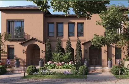 Twin House - 4 Bedrooms - 4 Bathrooms for sale in Village West - Sheikh Zayed Compounds - Sheikh Zayed City - Giza
