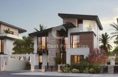 Twin House - 4 Bedrooms - 4 Bathrooms for sale in The Estates - Sheikh Zayed Compounds - Sheikh Zayed City - Giza
