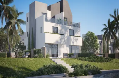 Villa - 5 Bedrooms - 5 Bathrooms for sale in Rivers - New Zayed City - Sheikh Zayed City - Giza