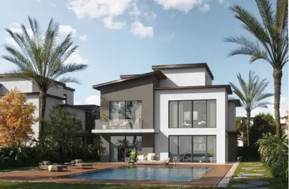 Townhouse - 4 Bedrooms - 4 Bathrooms for sale in Creek Town - The 1st Settlement - New Cairo City - Cairo