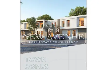 Townhouse - 3 Bedrooms - 3 Bathrooms for sale in Vye Sodic - New Zayed City - Sheikh Zayed City - Giza