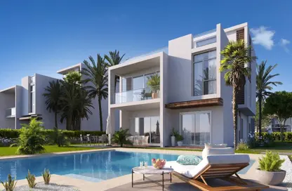 Villa - 4 Bedrooms - 4 Bathrooms for sale in Mazarine - New Alamein City - Al Alamein - North Coast