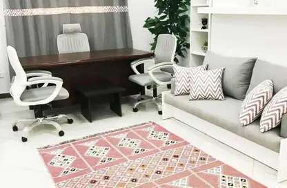 Apartment - 1 Bedroom - 1 Bathroom for rent in Area E - Ganoob El Acadimia - New Cairo City - Cairo