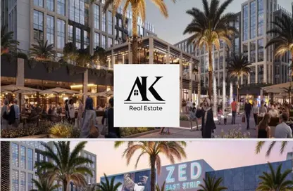 Office Space - Studio - 1 Bathroom for sale in Zed East - 5th Settlement Compounds - The 5th Settlement - New Cairo City - Cairo