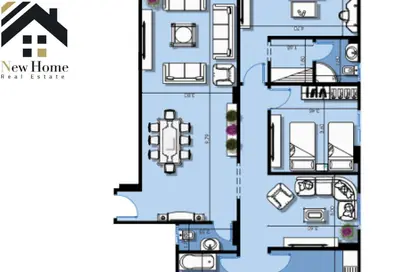 شقة - 4 غرف نوم - 3 حمامات للبيع في بيت الوطن - التجمع الخامس - مدينة القاهرة الجديدة - القاهرة