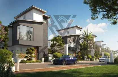 Townhouse - 4 Bedrooms - 4 Bathrooms for sale in Creek Town - The 1st Settlement - New Cairo City - Cairo