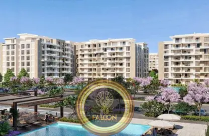 Apartment - 2 Bedrooms - 2 Bathrooms for sale in El Patio 7 - 5th Settlement Compounds - The 5th Settlement - New Cairo City - Cairo