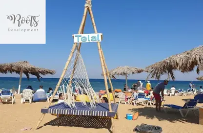 شاليه - 2 غرف نوم - 2 حمامات للبيع في تلال السخنة - العين السخنة - السويس