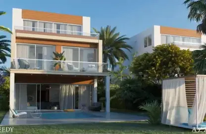 Townhouse - 3 Bedrooms - 4 Bathrooms for sale in Azzar Islands - Qesm Ad Dabaah - North Coast
