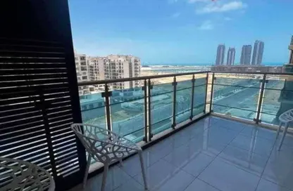 شقة - 3 غرف نوم - 2 حمامات للبيع في الداون تاون - مدينة العلمين الجديدة - العلمين - الساحل الشمالي