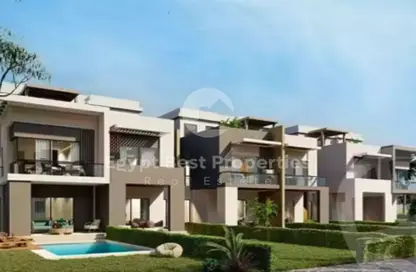 Twin House - 4 Bedrooms - 5 Bathrooms for sale in Garden Residence - Hyde Park - New Cairo City - Cairo