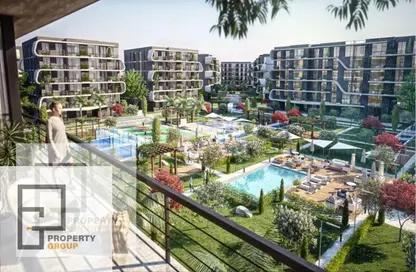 Apartment - 1 Bedroom - 1 Bathroom for sale in Belva - Sheikh Zayed Compounds - Sheikh Zayed City - Giza