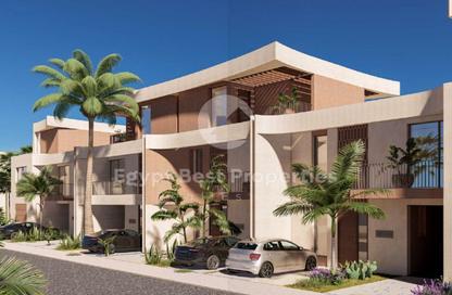 Chalet - 3 Bedrooms - 4 Bathrooms for sale in Ramla Lakeside - Qesm Ad Dabaah - North Coast