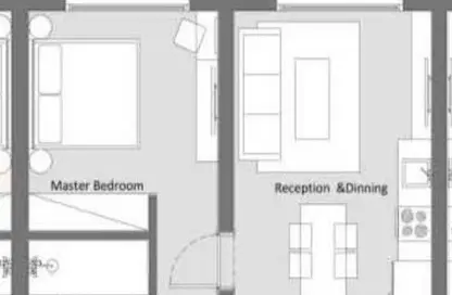 Chalet - 1 Bedroom - 2 Bathrooms for sale in Hacienda Waters - Qesm Ad Dabaah - North Coast